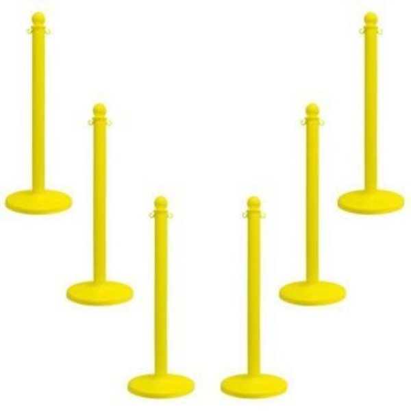 Accuform MEDIUM DUTY STANCHION POSTS COLOR PRC207YL PRC207YL